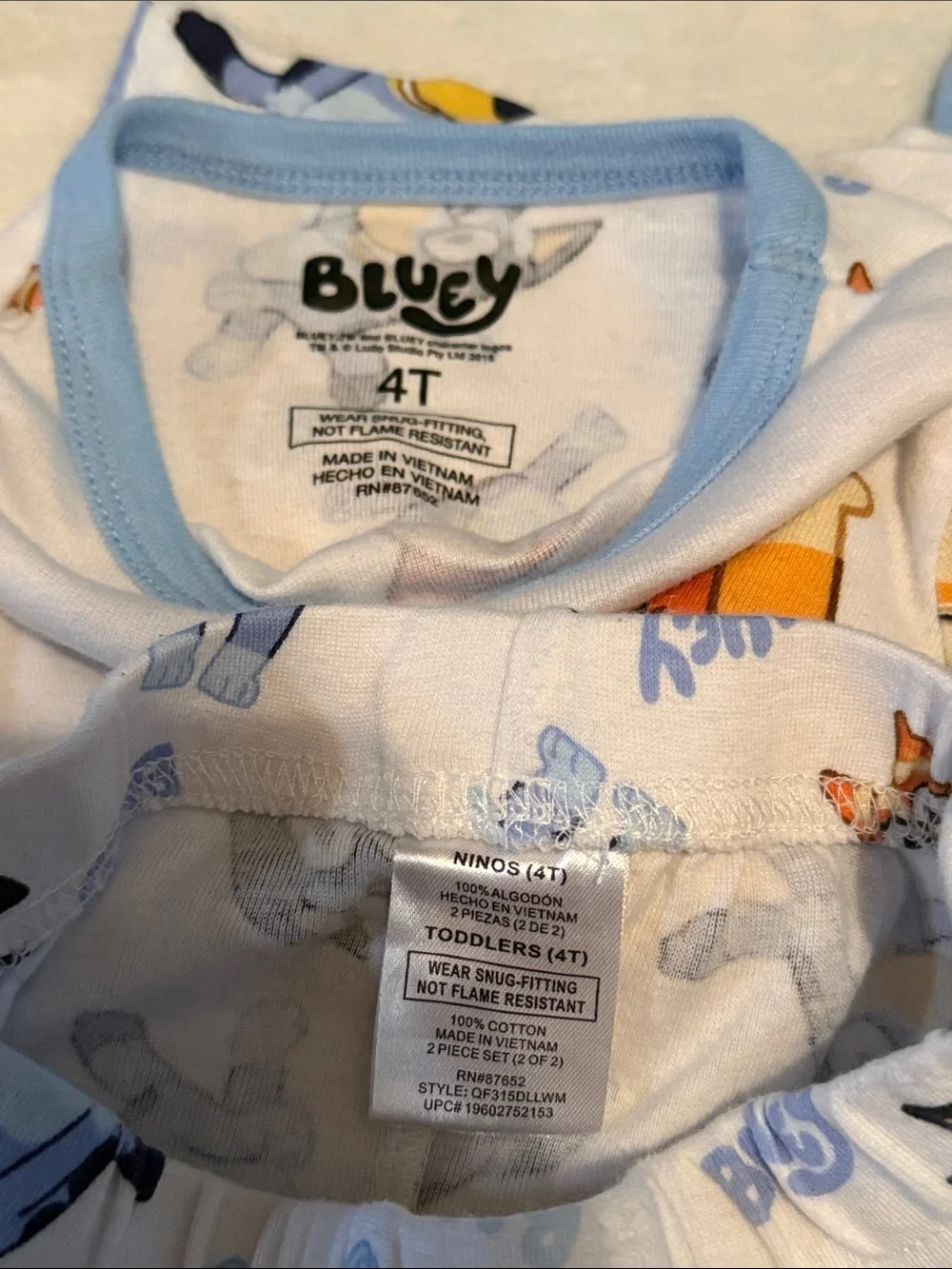 4T Pajama Sets